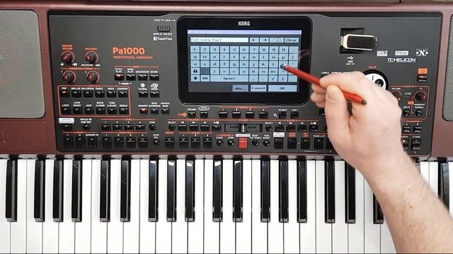 РЕГИСТРАЦИОННАЯ ПАМЯТЬ KORG PA1000 \ SONG BOOK и SET LIST смотреть онлайн