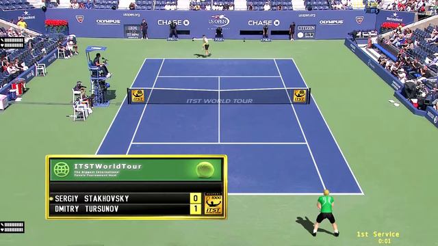 Stakhovsky vs Tursunov ITST R64 Tennis Elbow Tournament 2018 U S Open смотреть онлайн