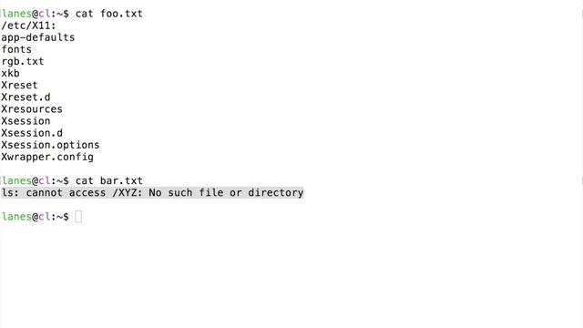 Redirecting both standard output and standard error смотреть онлайн