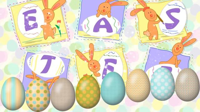 Футаж Happy Easter смотреть онлайн