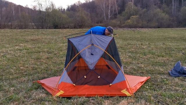 Ультралегкая палатка Forclaz Trek 900 из Декатлон/ Ultralight Decathlon Tent Forclaz Trek 900