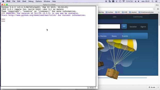 Kodeklubben - Python-installasjon Mac OS X смотреть онлайн