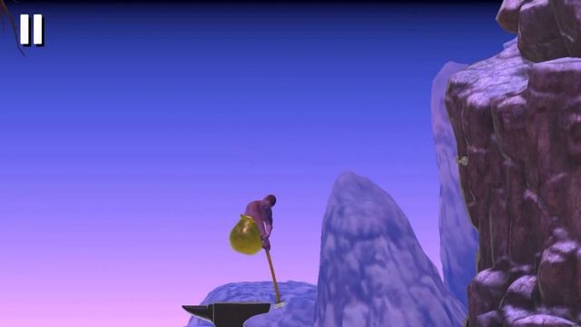 Getting over it all skip speed run with snowman ⛄️ skip completed (part 2) смотреть онлайн