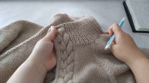 Женский Бомбер спицами! Экспресс МК!