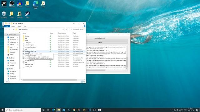 How to Make your own Modded Minecraft Server 1.16.5 Super Easy & Quick 2021 смотреть онлайн