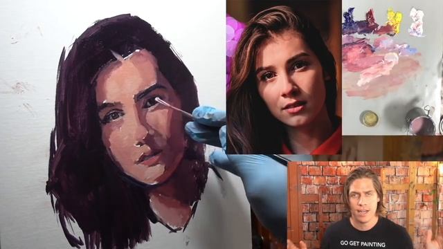 PAINT TALK: How to oil paint from home смотреть онлайн