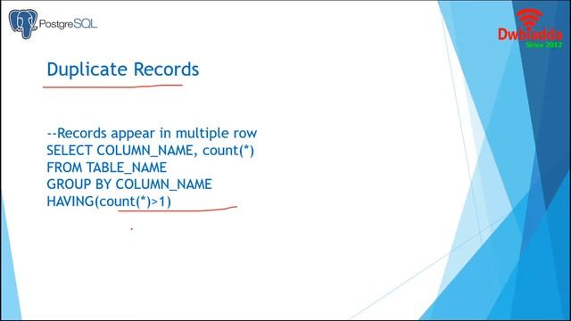 Learn how to find unique and duplicate records in 3 mins | PostgreSQL Tutorial смотреть онлайн