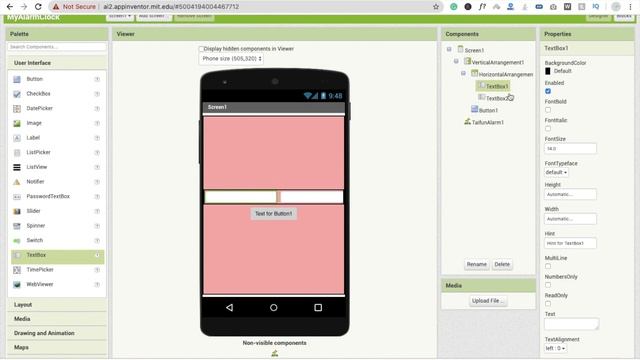 How to make your Own Alarm Clock using MIT App Inventor 2 [ App in 5 Minute] смотреть онлайн