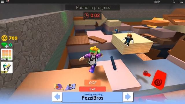 АЛЬБЕРТ И ПОЗЗИ СПАСАЮТСЯ ОТ ДОЖДЯ ИЗ БОМБ! | Roblox | Роблоксер Альберт смотреть онлайн