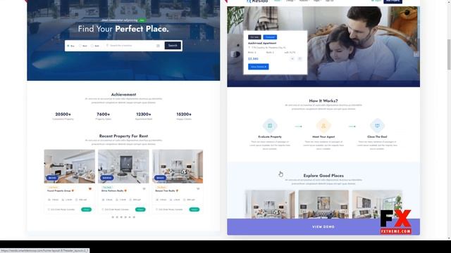 Resido - Real Estate WordPress Theme real estate search property смотреть онлайн
