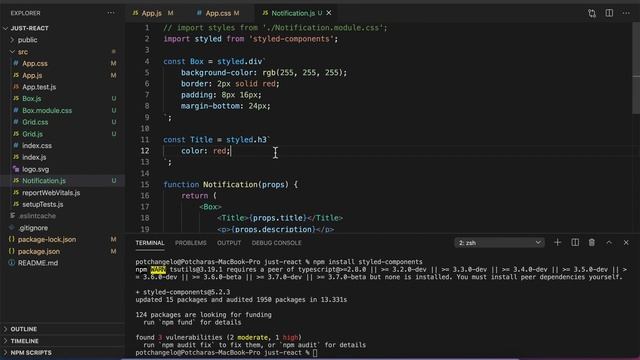 สอน React #16 - styled-components - หน้าตาดี มีความสามารถ смотреть онлайн