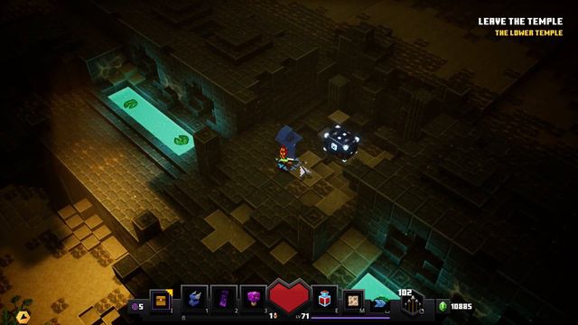 Lower Temple Obsidian Chest Location Minecraft Dungeons Jungle Awakens смотреть онлайн