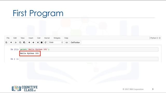 Python Basics Modul1 - 1 PY0101EN Your first program 1- 15 Урок1 (рус) смотреть онлайн