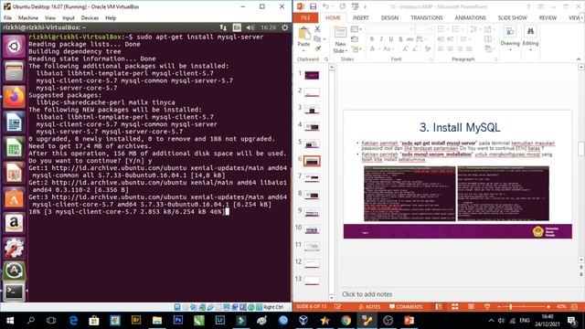 Installasi LAMP (Linux, Apache, Mysql, PHP) di Ubuntu смотреть онлайн