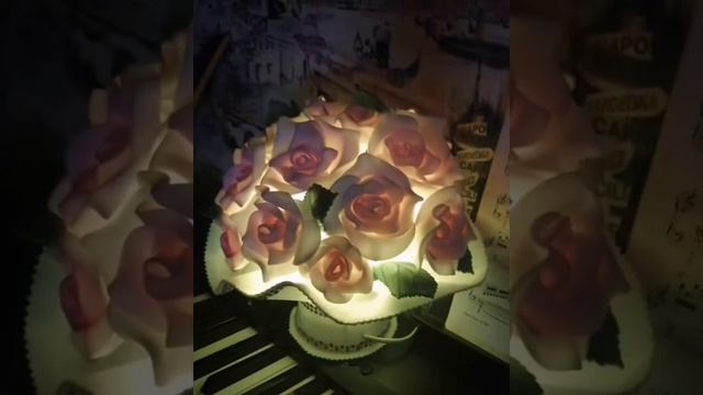 Интерьерный светильник-ночник "Розы Суони" смотреть онлайн