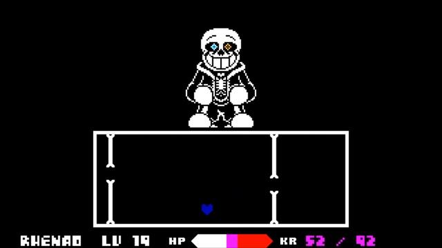 [unitale,CYF] Altered Unreality Sans battle! [undertale fangame]※Subtitles in English смотреть онлайн