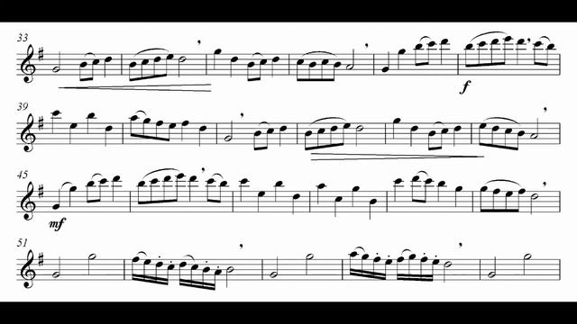 Clarinet play-along, Intermediate #18 of The Blevins Collection of Studies смотреть онлайн