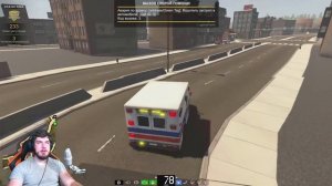 ВРАЧ СКОРО ПОМОЩИ играет в СИМУЛЯТОР ВРАЧА СКОРОЙ ПОМОЩИ