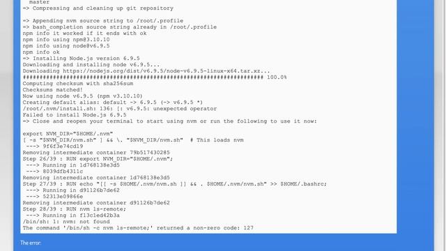 How to install nvm in a Dockerfile? смотреть онлайн