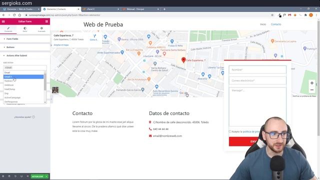 ✅ Formulario Contacto Elementor Pro + RGPD | Autoresponder | Antispam | Página Gracias смотреть онлайн
