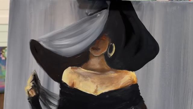 “All Dolled Up” Acrylic Painting Tutorial