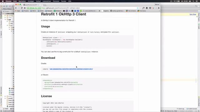 How to use OkHttp 3 with Retrofit 1 (Tutorial) смотреть онлайн