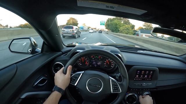 2022 Chevy Camaro POV Test Drive - Fun And Cheap V8