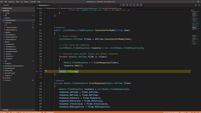 AspnetCore API | Relacional | Consultar Backend | #4 смотреть онлайн