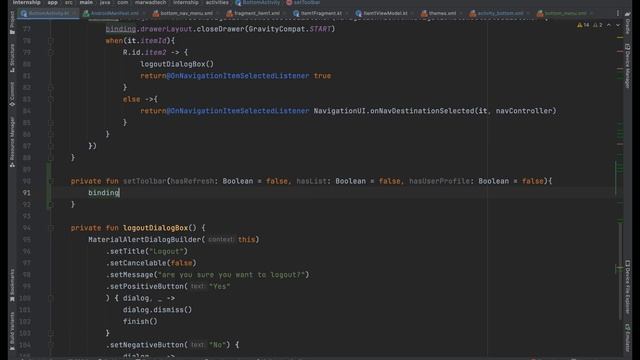 How to Handle Toolbar Menu Item Hide Show in Android Studio 2023 смотреть онлайн