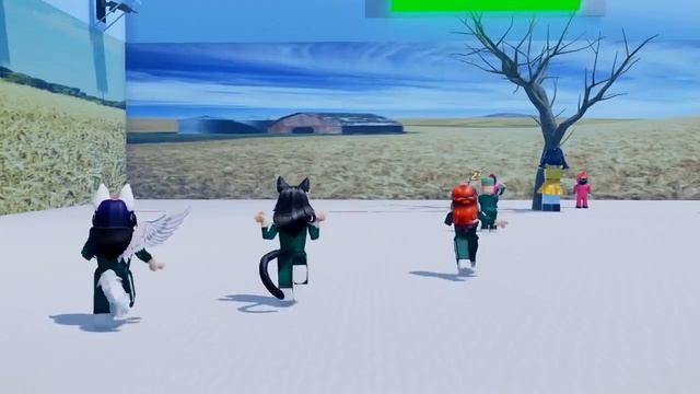 SQUID GAME Red Light Green Light Roblox ИГРА В КАЛЬМАРА Красный Свет Зеленый Свет Роблокс Анимаци смотреть онлайн