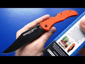 Поразительно крутой нож! Cold Steel Broken Skull I