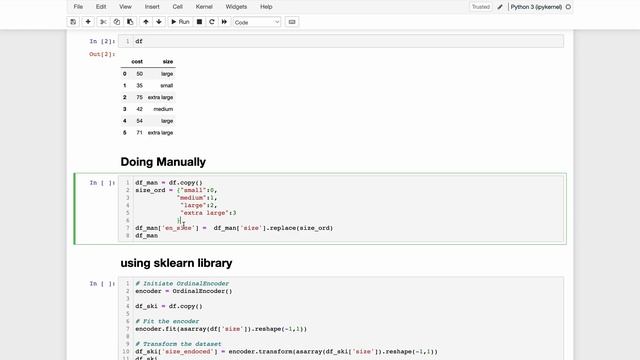 Ordinal Encoding ML -Basics смотреть онлайн