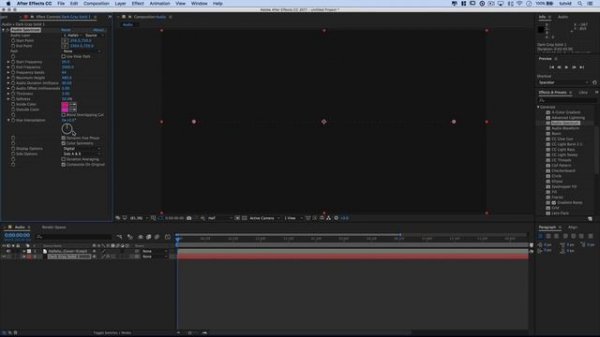 Audio Waveform Visualization Effect After Effects