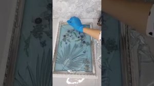 картина из эпоксидной смолы с сухоцветами / часть 3