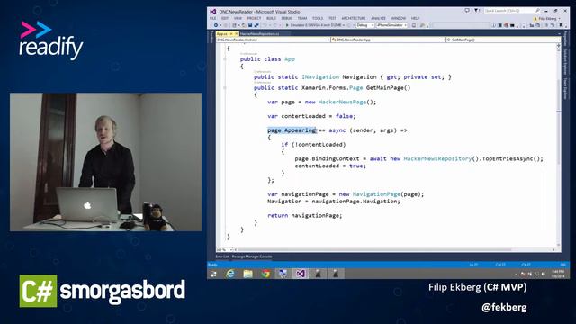 Xamarin Forms with Filip Ekberg смотреть онлайн