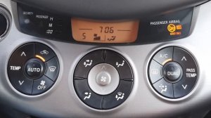 Диагностика кондиционера Toyota Rav4. Просмотр кодов ошибок системы кондиционирования без сканера