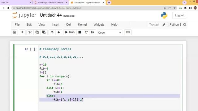 How to implement Fibonacci Series in Python || Python Programming || Starting from the Scratch смотреть онлайн