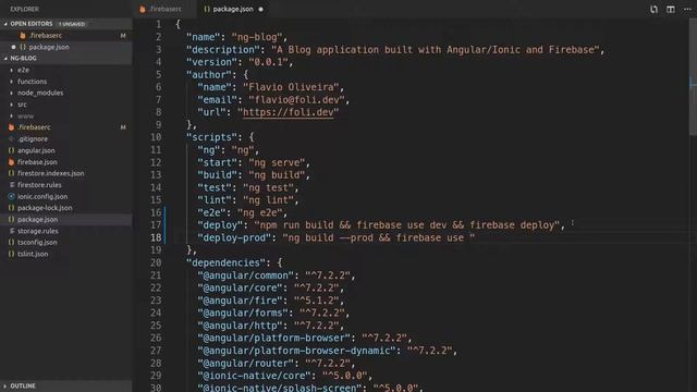 3.3 Up and Running with Angular/Ionic and Firebase - Setting up environments and deployments смотреть онлайн