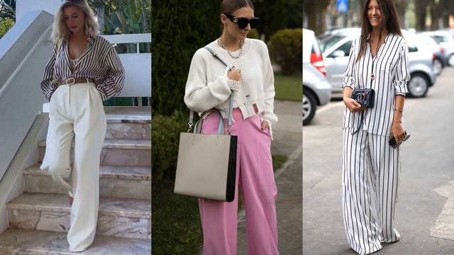 💖ШИКАРНЫЕ БРЮКИ ПАЛАЦЦО ВЕСНА 2024💖 ЭЛЕГАНТНОСТЬ И ШИК В ОБРАЗАХ смотреть онлайн