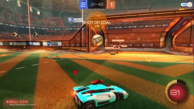 Rocket League: Неочень голы
