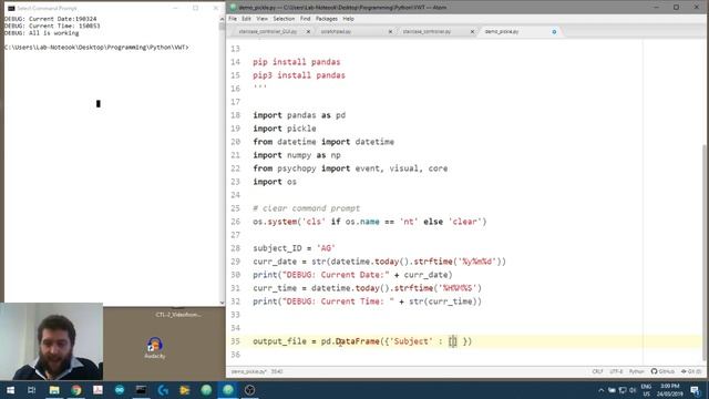 Using Pandas, Psychopy and Python for Neuroscience (Video1.1): Making a skeleton Dataframe смотреть онлайн