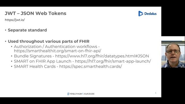 JSON Web Tokens (JWT) || A-Z of FHIR with Chris Royle #FHIRin5 смотреть онлайн