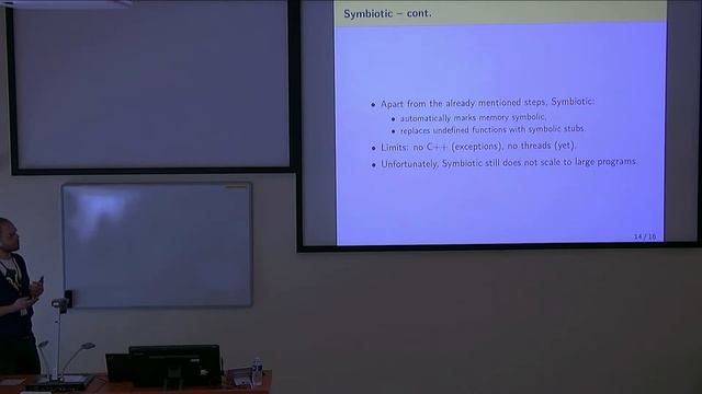 Symbiotic: finding bugs in C programs смотреть онлайн