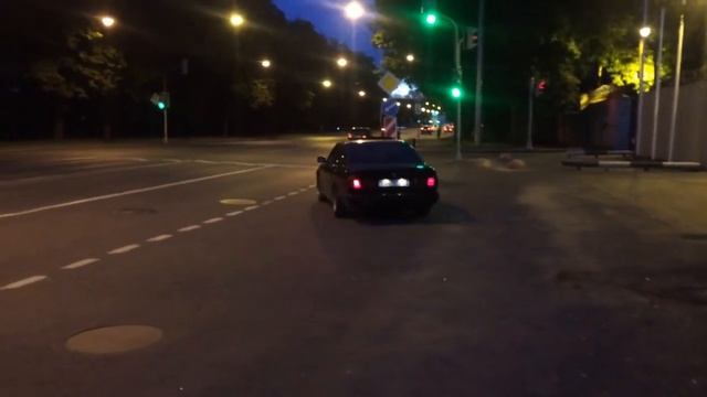 BMW е34 540i/5 Violet Выхлоп (Exhaust)