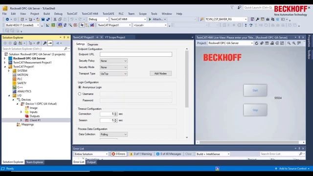 Industrial interoperability made easy with OPC UA-enabled products from Beckhoff смотреть онлайн
