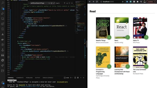 Udacity MyReads #5 - React Router смотреть онлайн