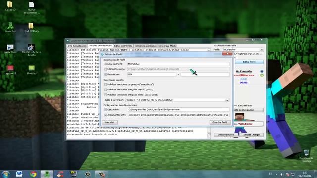 Solucionar error minecraft EXIT CODE 1 2014!! смотреть онлайн