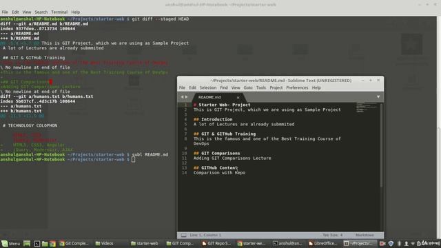 4 Compare Stage Area & GIT Repo смотреть онлайн