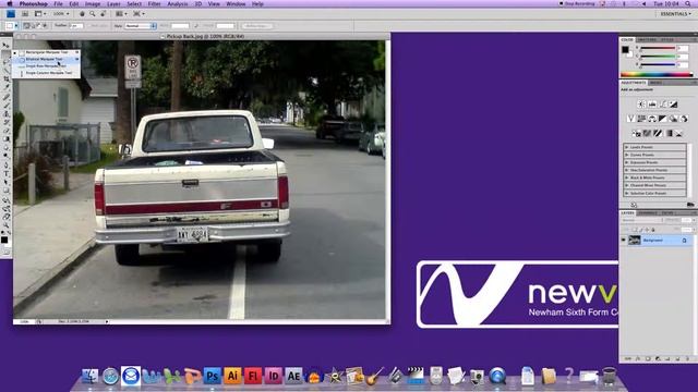 Photoshop CS4 - Marquee Tool смотреть онлайн