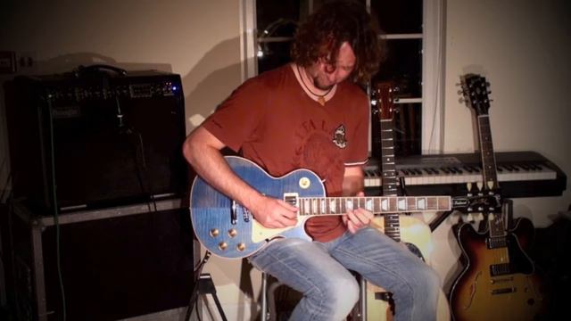 2014 Gibson Les Paul Traditional Ocean Blue + Mesa Boogie Mark V смотреть онлайн